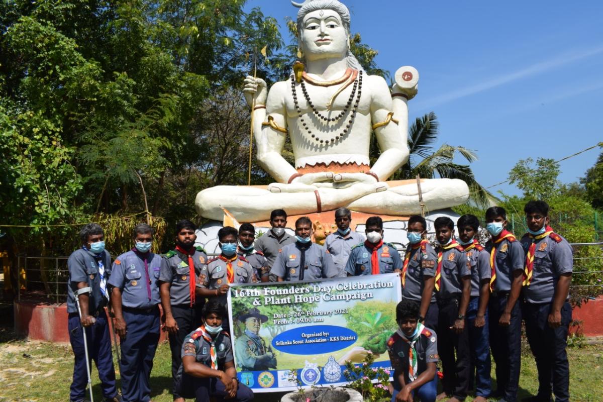 BP day celebrations and hope for plant stage 4 of kankesanthurai scout district 