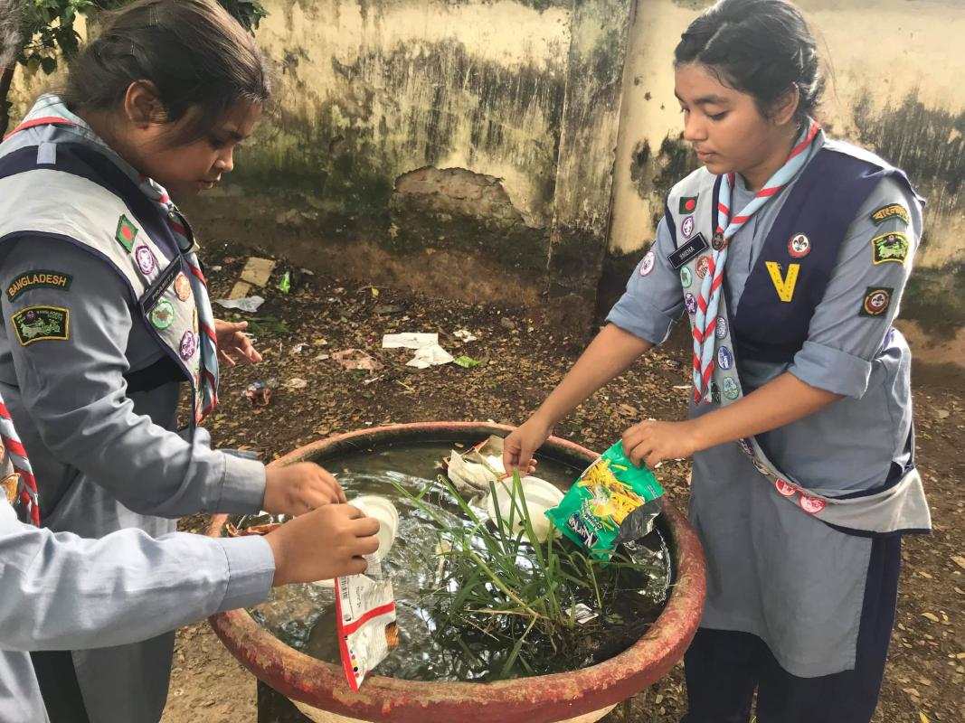 পরিষ্কার পরিবেশ গঠন