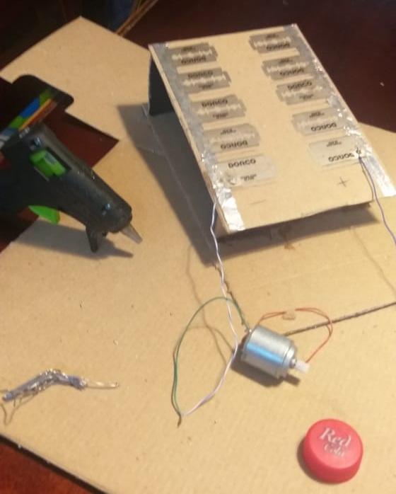 Instalación solar casera