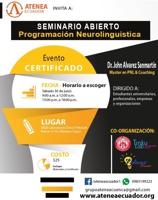 Seminario Abierto de Programación Neurolinguistica
