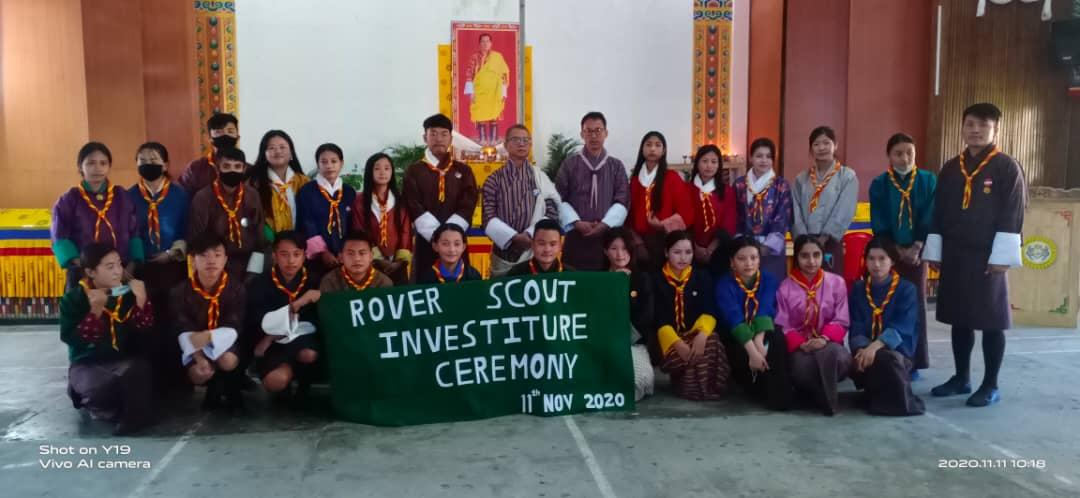 Rover Scout Investiture Ceremony 