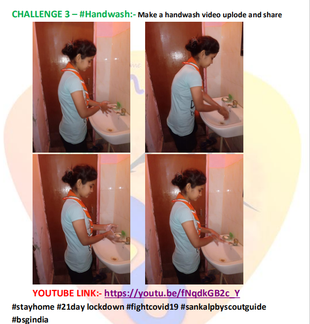 HEALTH AND WELL BEING #HANDWASH