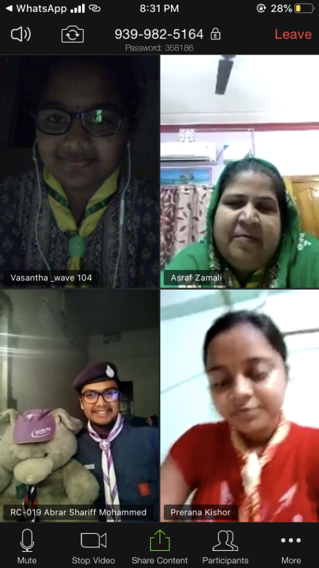 Grp C,Earth hour ,Virtual campfire challenge 2