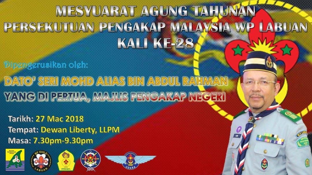 MESYUARAT AGUNG PERSEKUTUAN PEGAKAP MALAYSIA KALI KE-28 2018