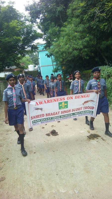 Awareness rally on dengue & ,malaria