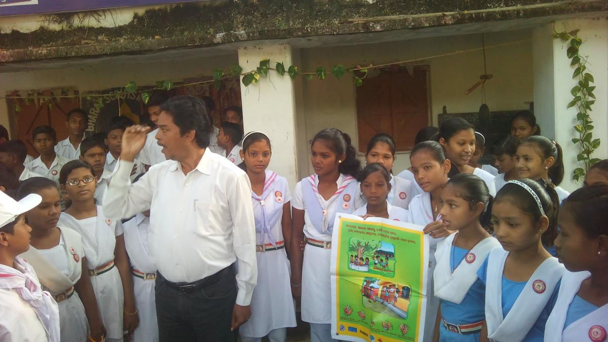 Observance of globsl hand washing day