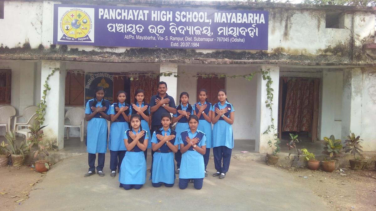Thinking day observation at P.H.S.Mayabarha