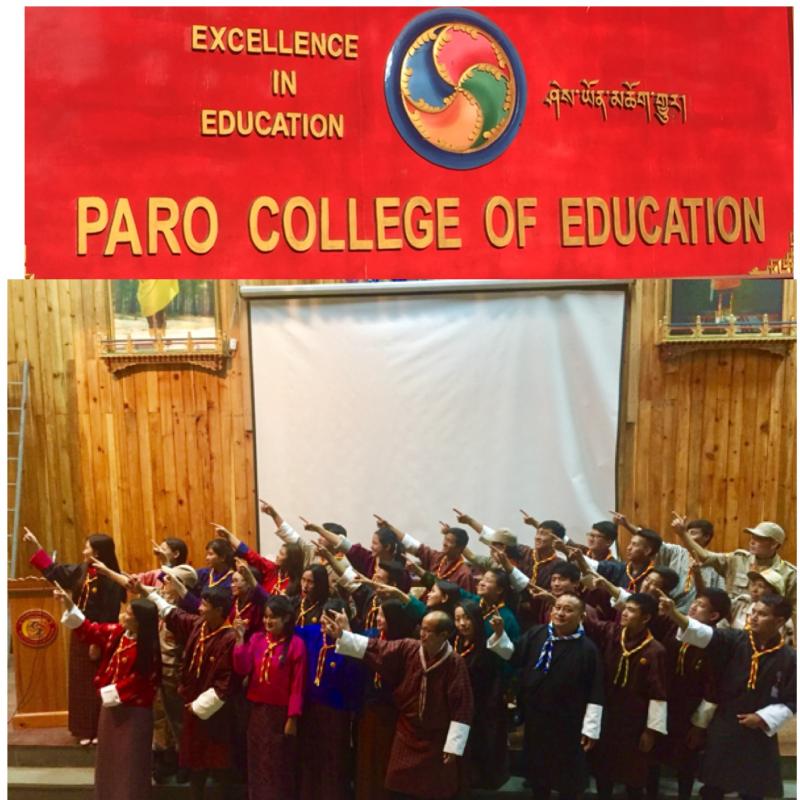 BSA concludes its campaign  on MoP at Paro College of Education”