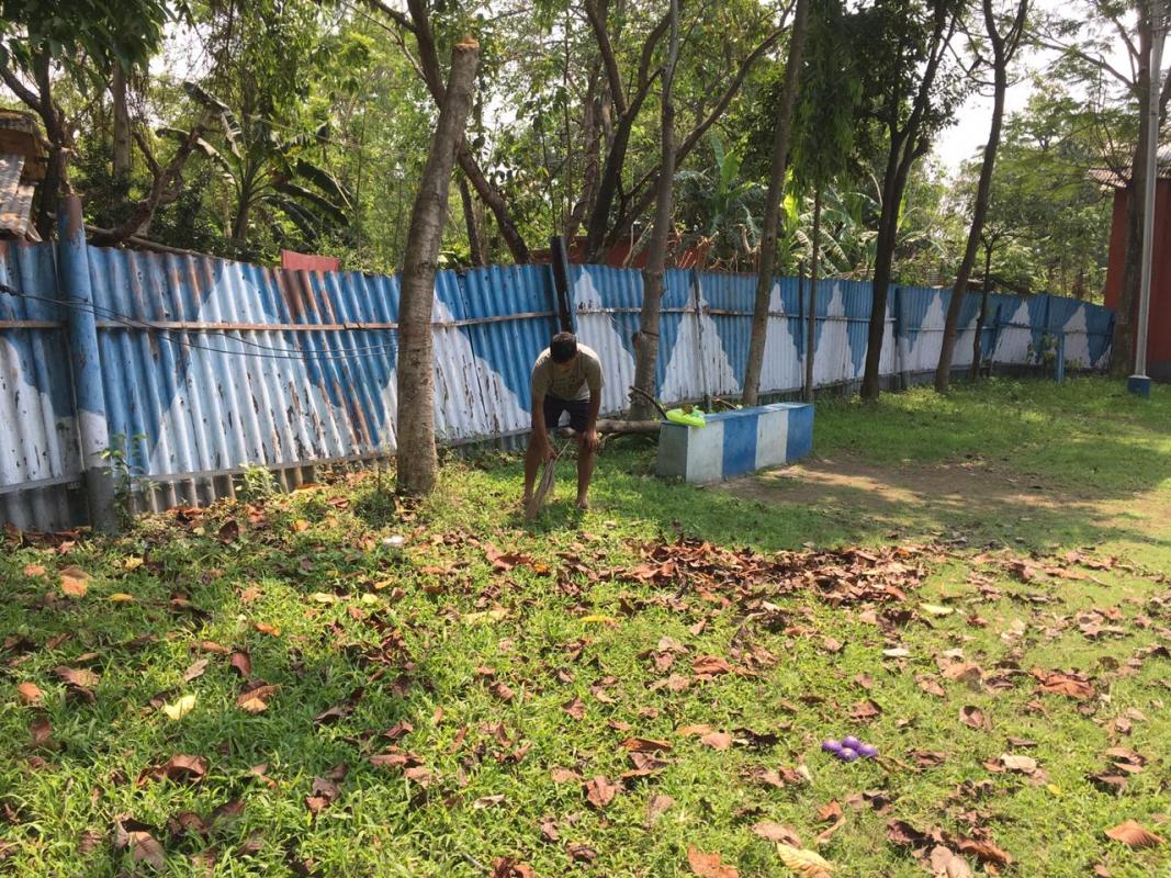 Holi celebration with swatch bharat