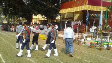 FLAG LOWERING CEREMONY