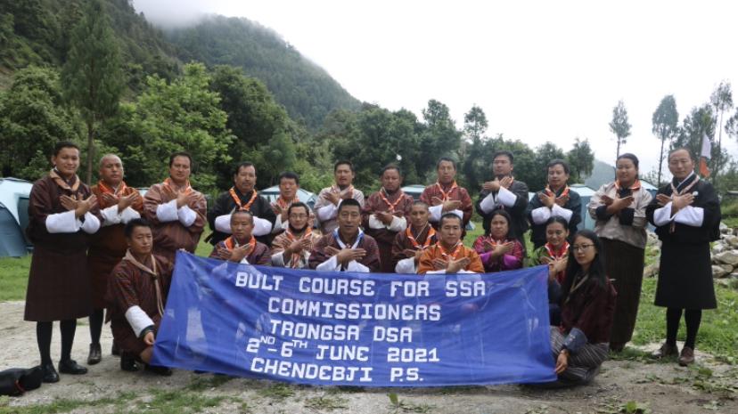 Basic Unit Leaders Training for School Principals of Trongsa District 