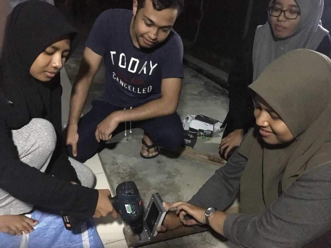 Light Buzzing at Kampung Orang Asli PETA, Ulu Endau, Johor