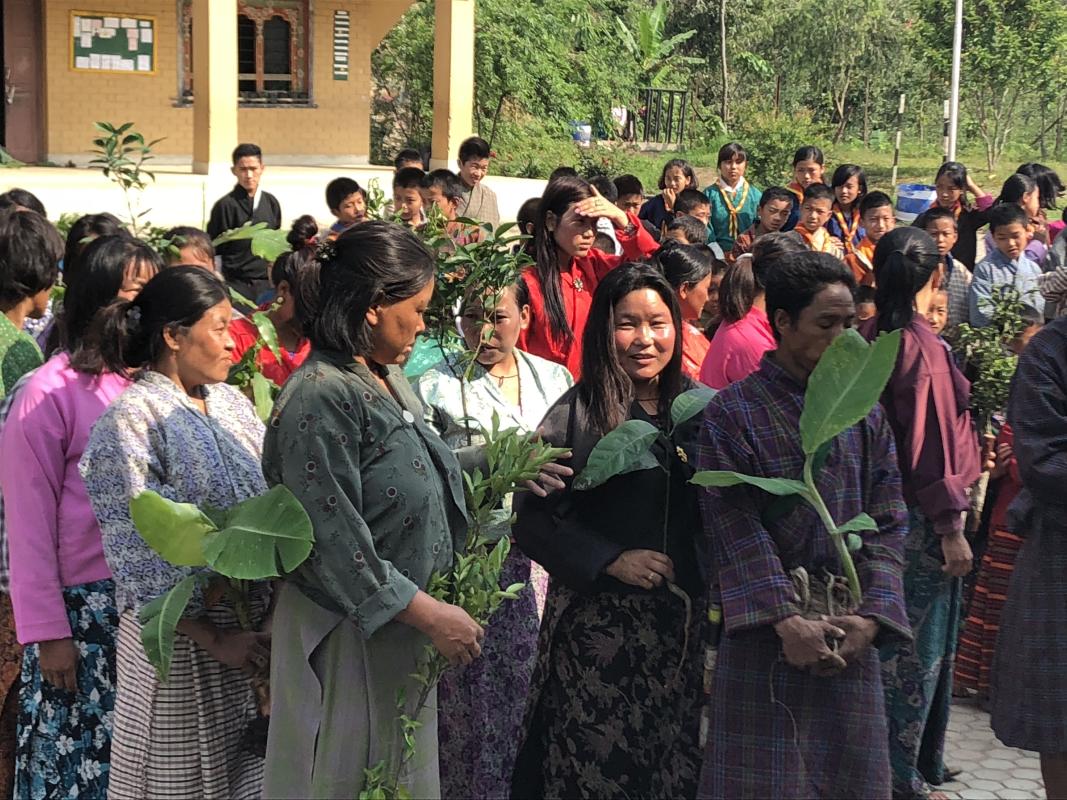 Social Forestry Day in Bhutan