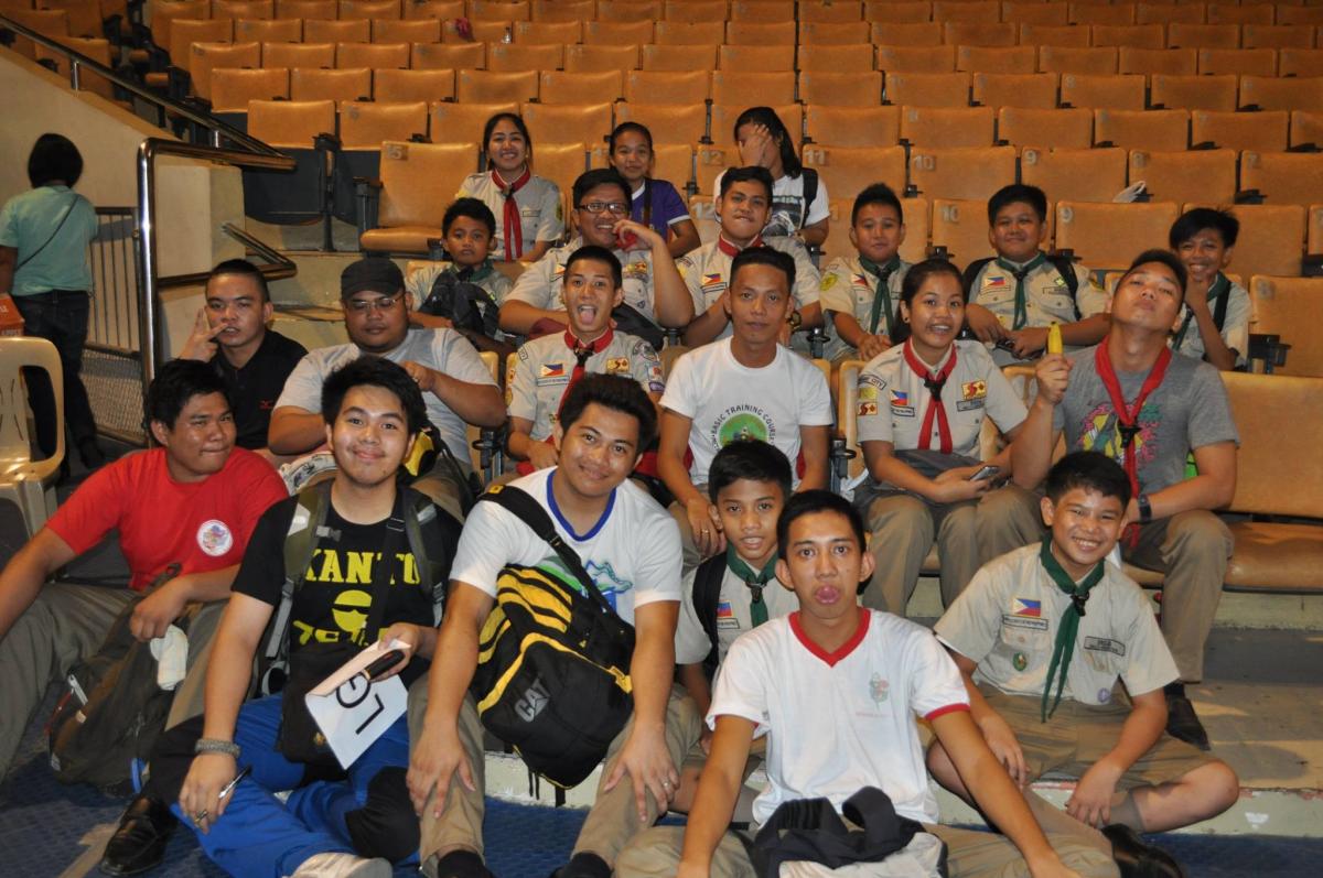 Boy Scouts of Pasay take in-charge for Security and Safety in K+12 Caravan 