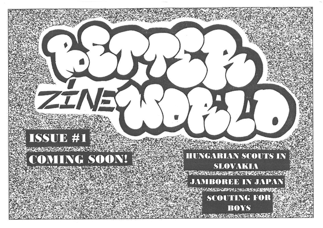 Better World zine - international scout magazine