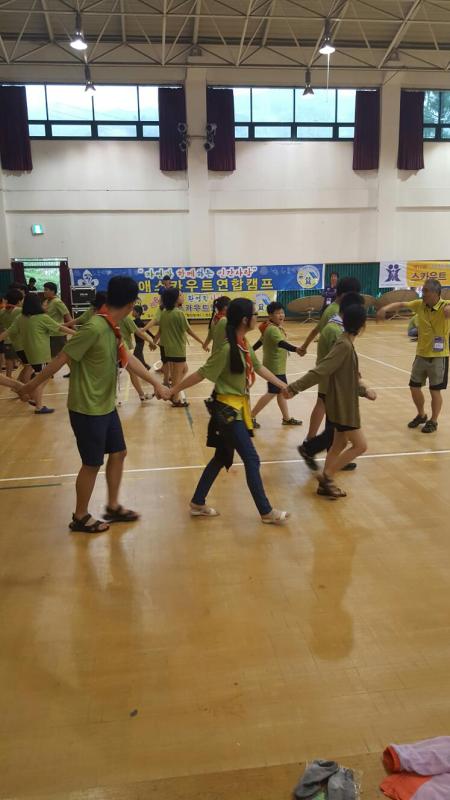 장애대원과 함께하는 두짱캠프