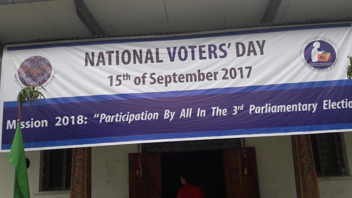 Observing National voters day ( international democracy day)