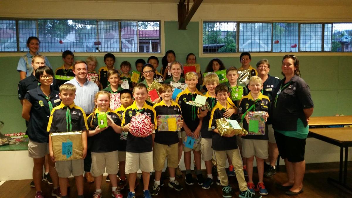 1st Rydalmere Cub Scouts -Christmas Appeal supporting Barnardos Australia