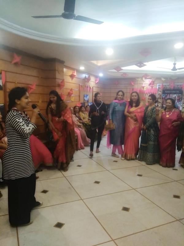 MOP and DOP activities with ladies on the occasion of Karva Chooth.