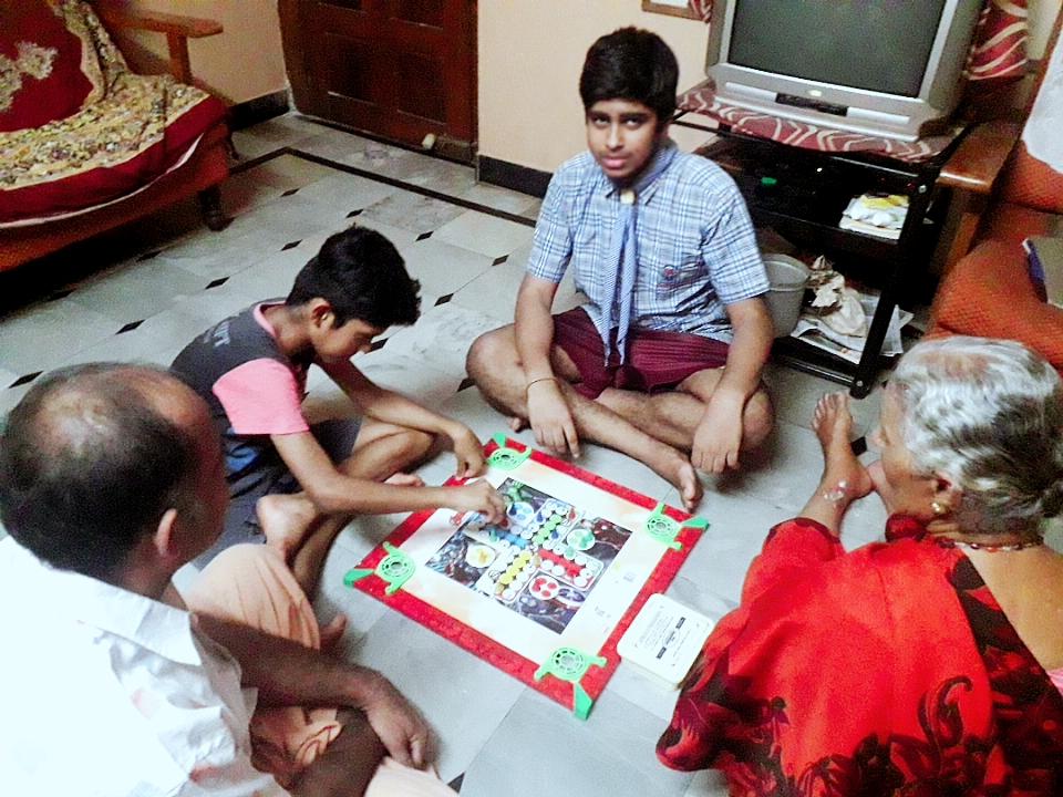 I have uploaded some pictures of my quality time with my family