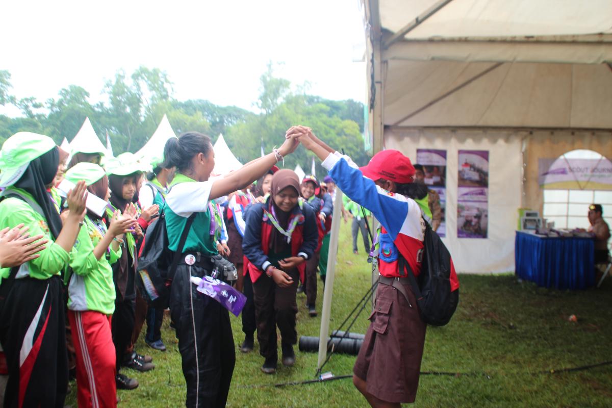 Scout Journey for Peace Booth in 10th Indonesia National Jamboree 2016