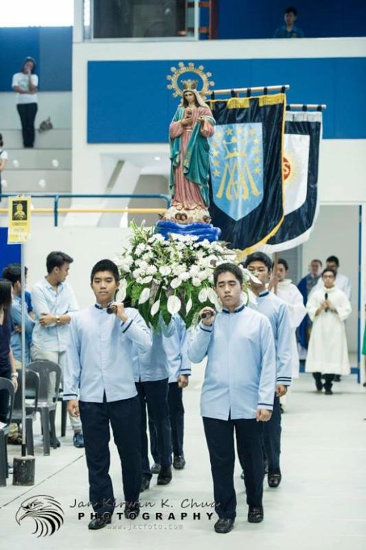 School Mass for Mother Mary's Birthday 2014