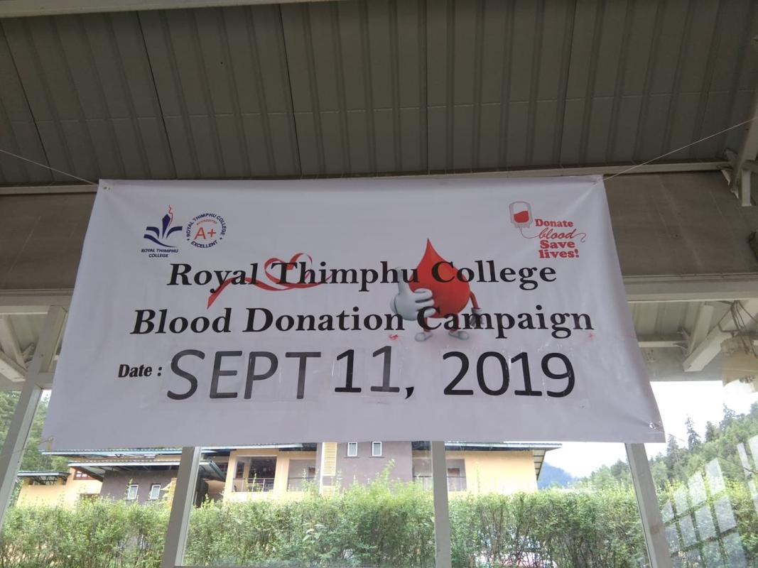 Humanitarian Action by Donating Blood