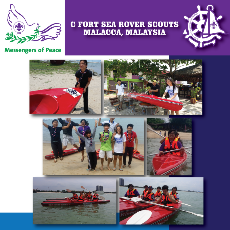 Sea Rover Scouts experiencing the meaning of fellowship and the Brotherhood of Scouting