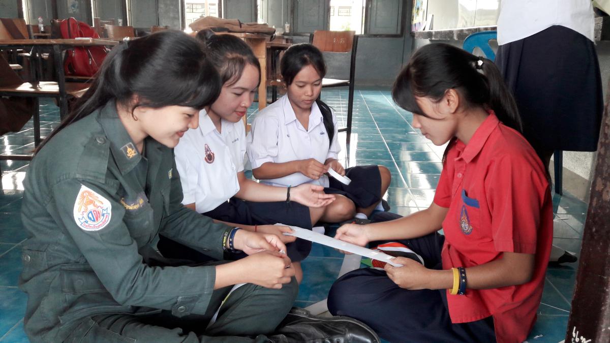 จัดบอร์ดวันวิทยาศาสตร์
