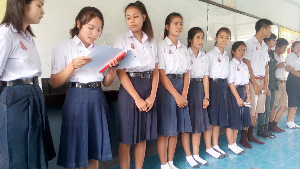 ออกมาให้ความรู้ในบทเรียนเกี่ยวกับสามัคคีเภทคำฉันท์