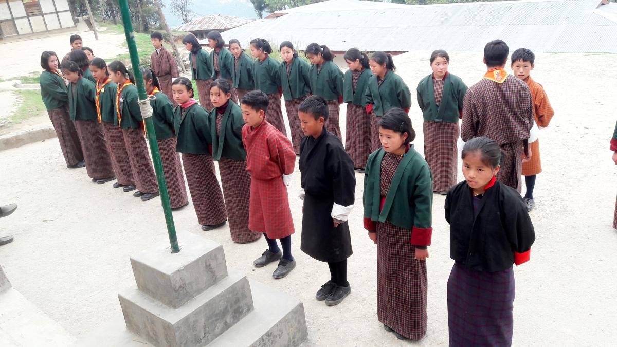 Scout session on 25th April