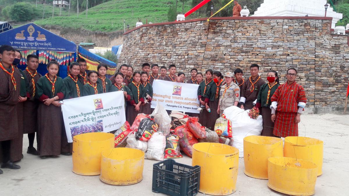 Waste Management initiative during Drubchen