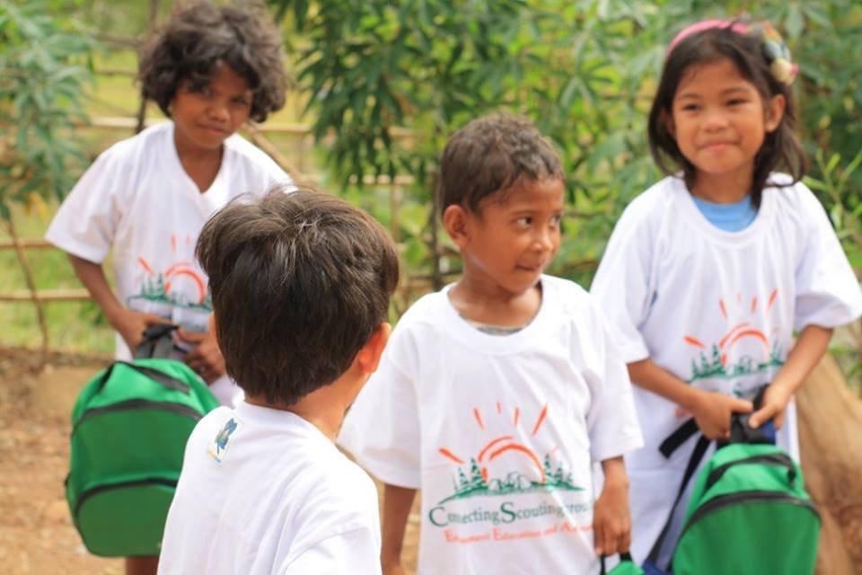 Distribution of Educational Pack and Food Pack to the indigenous kids 