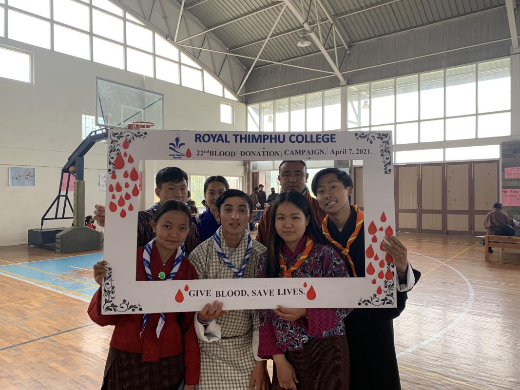 Safe life with donating blood 