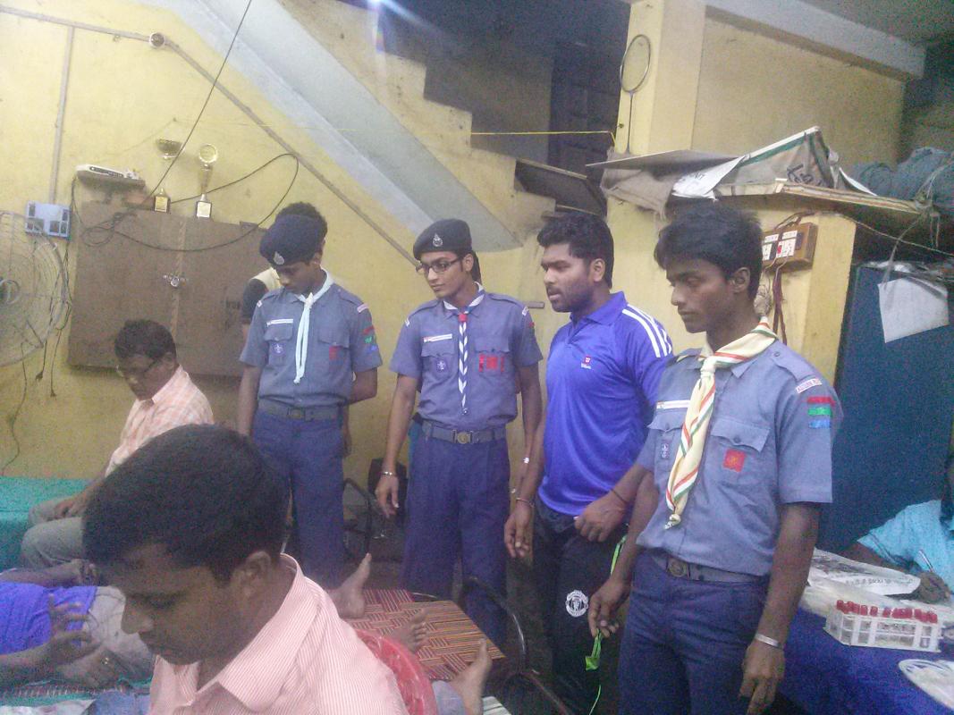Blood Donation Service at Preeti Sangha Club