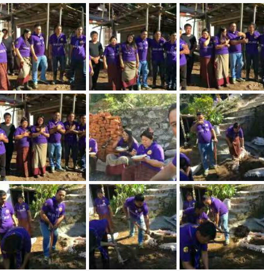 Chithuen Troop Helps in Construction of Chorten:Reaching the Unreached