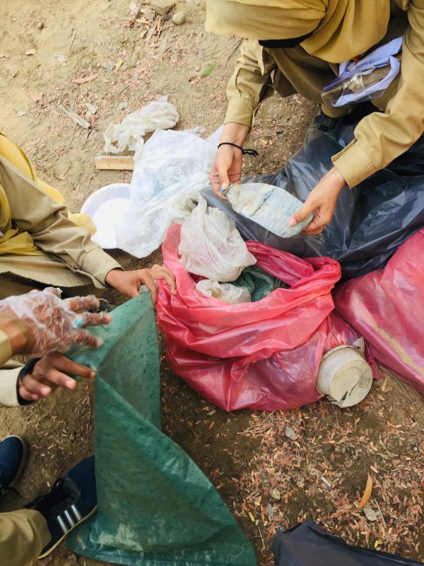 Plastic tide turner .... 