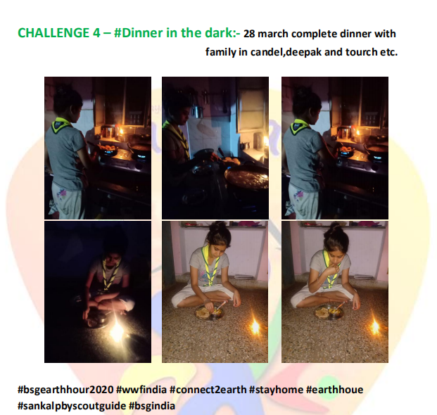EARTH HOUR #DINNER-IN-THE-DARK