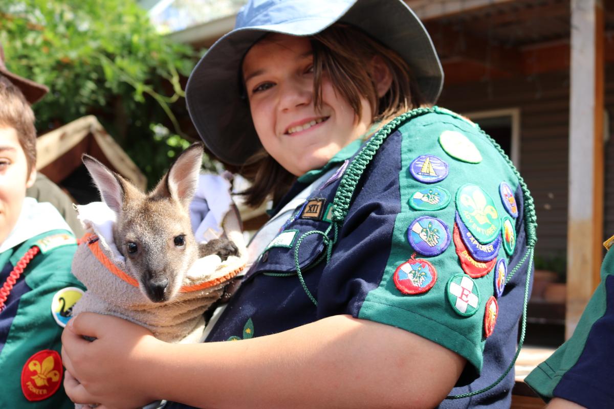 Tiandi Wildlife Sanctuary Messengers of Peace and Australian Scout Medallion Project