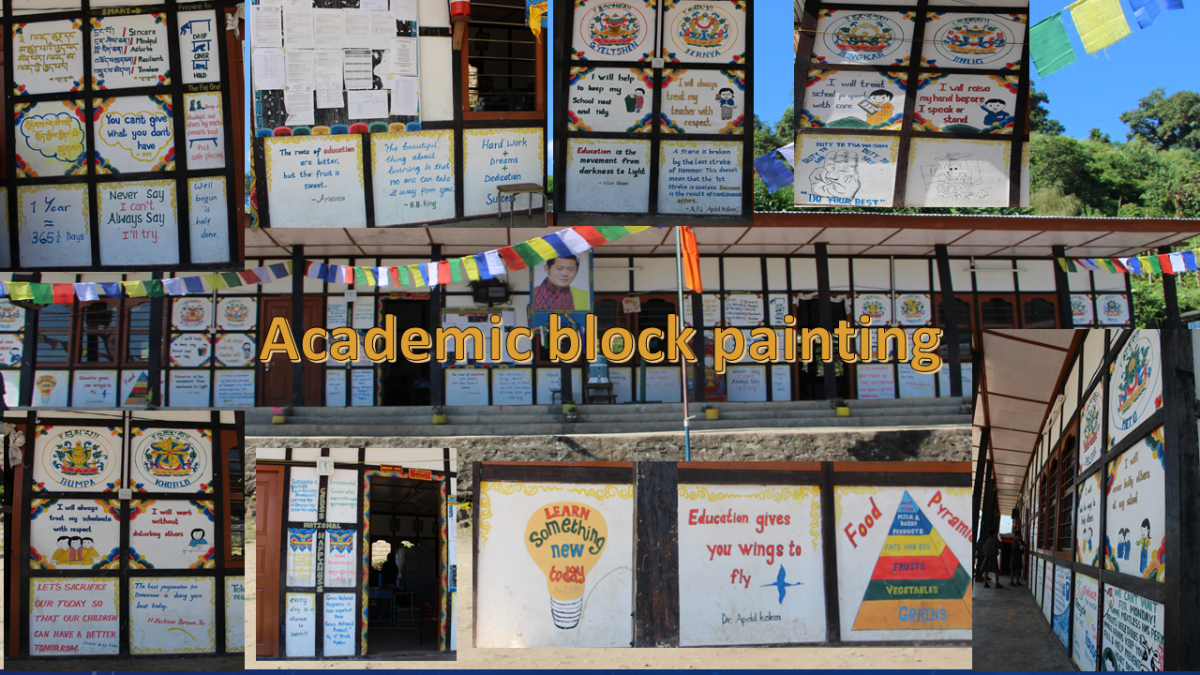 CHONGZHU PRY SCHOOL ACADEMIC BLOCK PAINTING