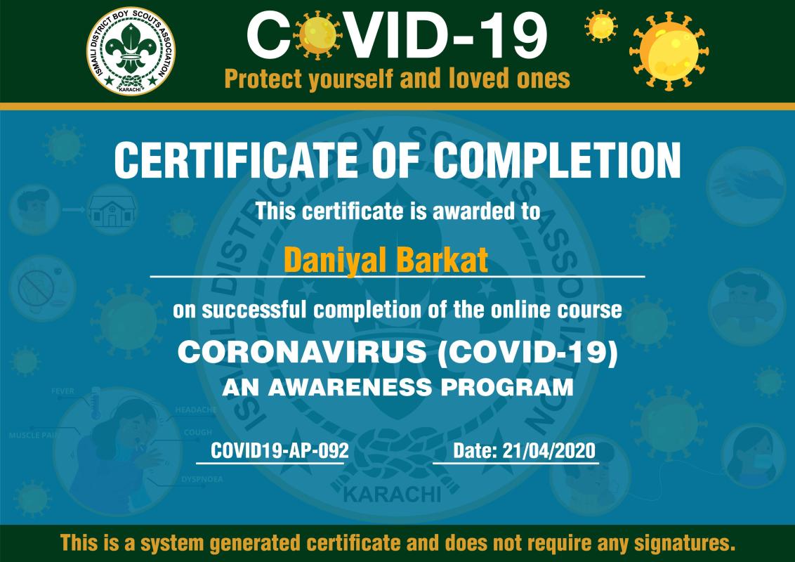 Project on Convid-19