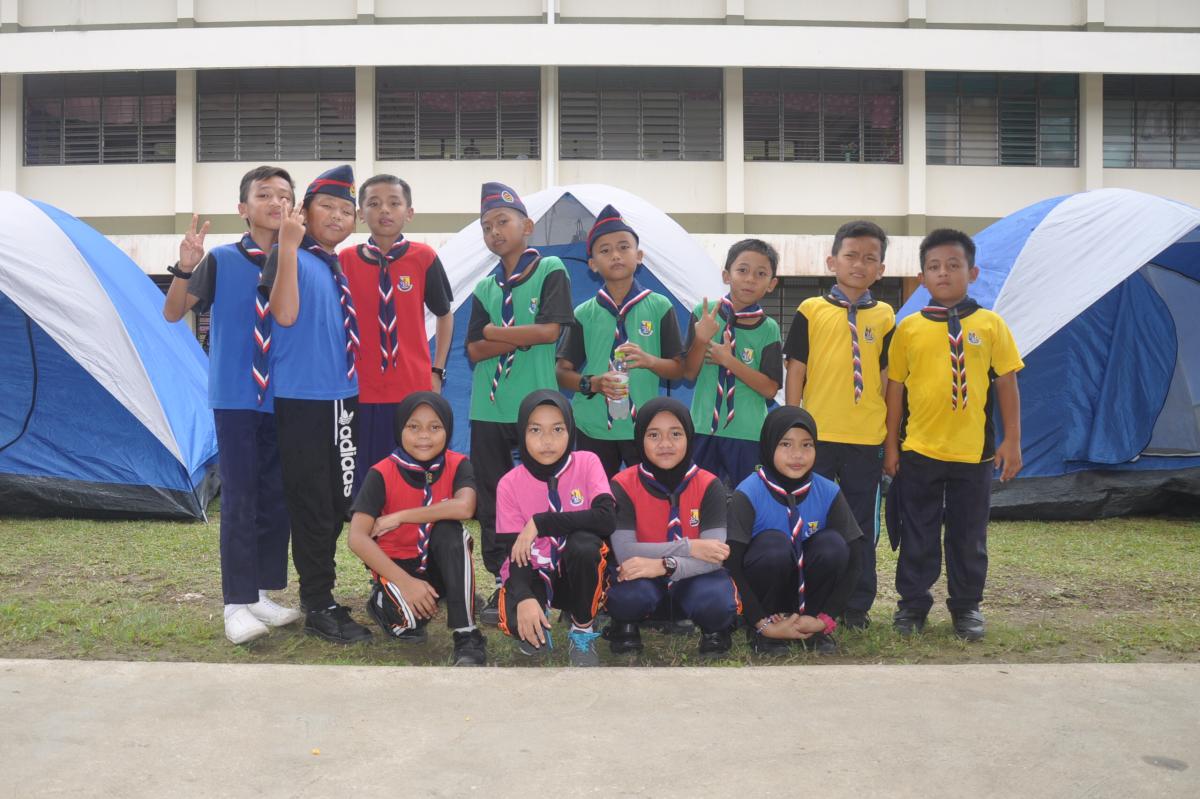 Perkhemahan Lencana Kemajuan Keris Gangsa Daerah Samarahan 2017
