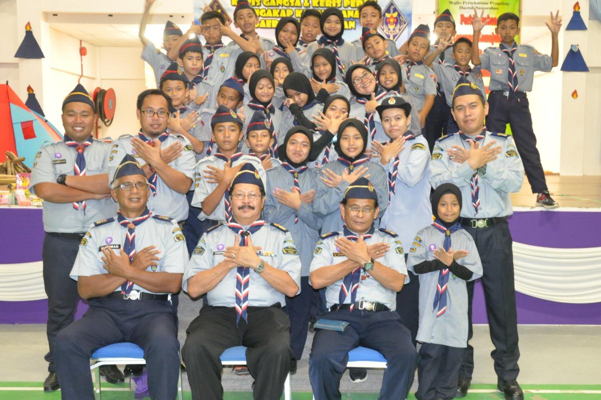 Perkhemahan Keris Gangsa & Keris Perak Pengakap Kanak-Kanak (PKK) Daerah Samarahan 2018