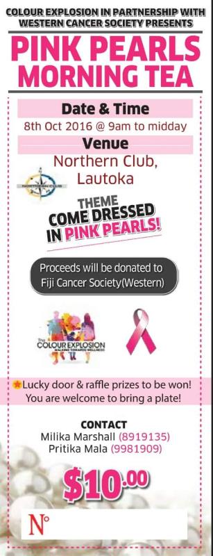 Fundraiser Project for Fiji Cancer Society (Western)