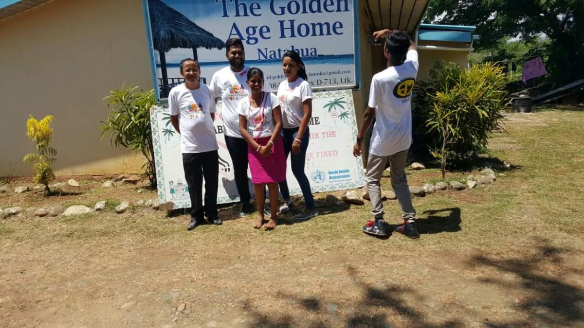 Peace- A Little Time With Senior Citizens 