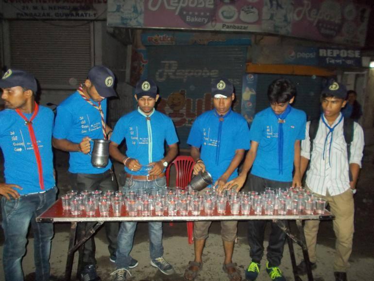 free water distribution service campaign 