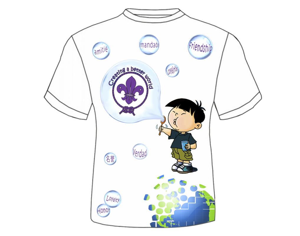 Concurso de Design da camiseta do Escotismo Mundial 2014 Venturers