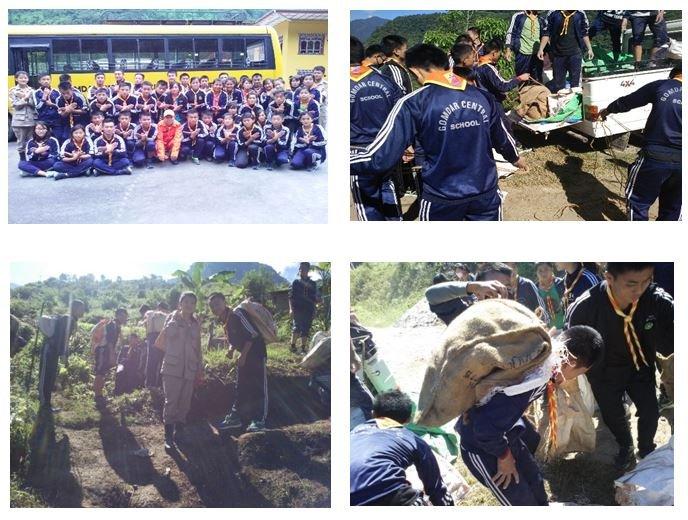 Construction of Meditation Centre