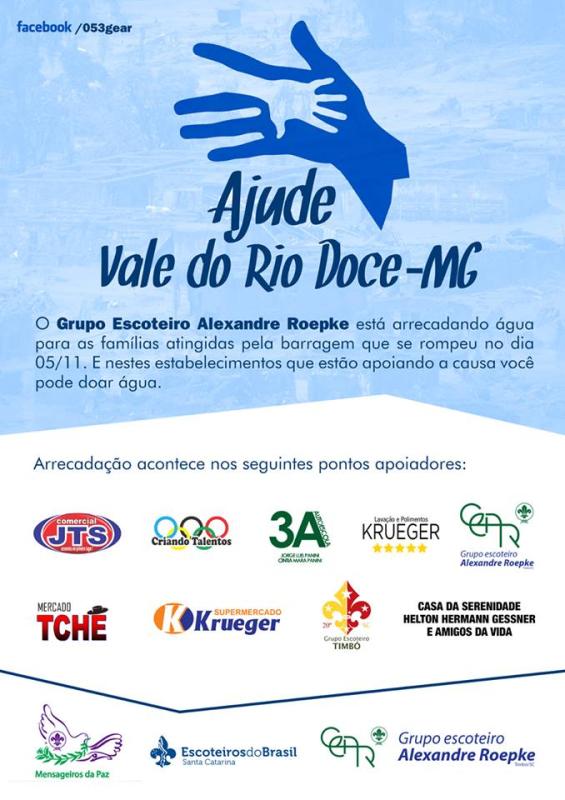 Ajude Vale do Rio Doce - Mg