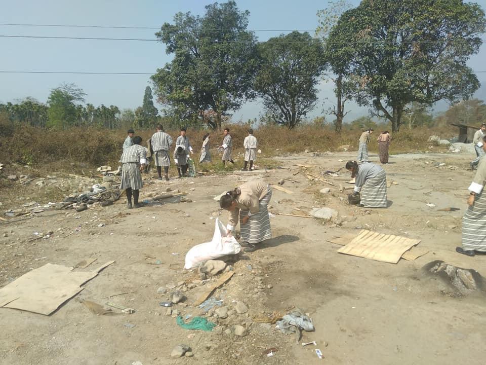 His Majesty Birthday Celebration through Cleaning Campaign